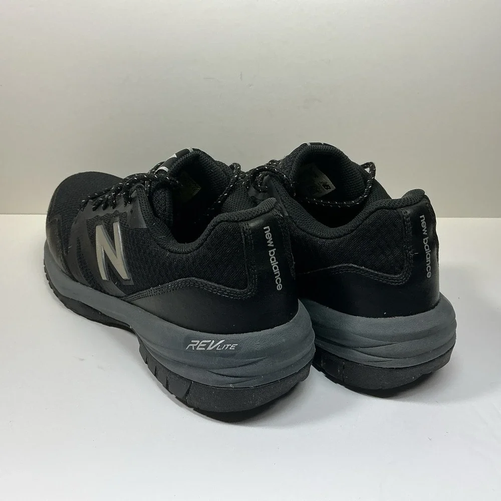 New Balance Mens Industrial 589 Work Shoe Sz 11 Black Composite Toe MID589G1